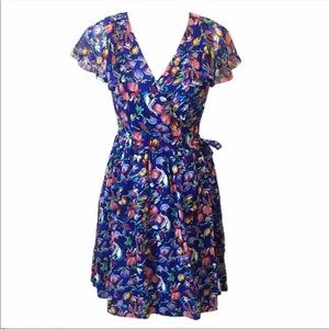 Moulinette Soeurs Silk Wrap Dress
